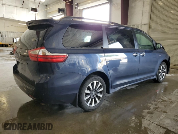 2019 Toyota Sienna XLE with VIN 5TDDZ3DC3KS217040, listed as a Copart auction lot 61556495 with 85,309 mi miles and Salvage title. Bid and sale history available at DreamBid. Image 3.