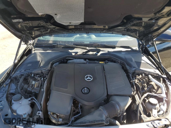 2023 Mercedes-Benz C 300 with VIN W1KAF4HB0PR153442, listed as a Copart auction lot 45536115 with 19,333 mi miles and Salvage Title. Bid and sale history available at DreamBid. Image 11.