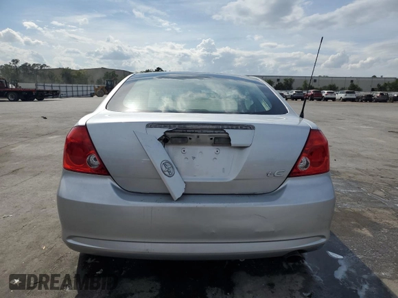 2007 Scion tC Spec with VIN JTKDE177270207889, listed as a Copart auction lot 50557555 with 192,091 mi miles and Salvage Title. Bid and sale history available at carsss.com. Image 6.