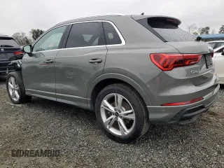 2024 Audi Q3 S line Premium Plus z VIN WA1EECF33R1019380, wystawiony jako Copart lot #80715474 z przebiegiem 6 651 mil mil oraz Szkoda całkowita • Salvage title. Historia ofert i sprzedaży dostępna na DreamBid. Obrazek 2.