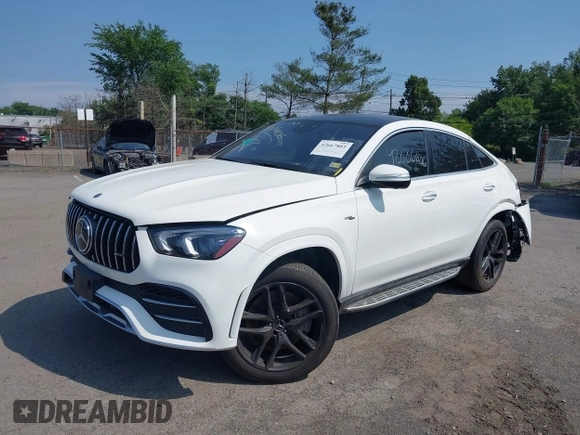 2021 Mercedes-Benz GLE 53 AMG with VIN 4JGFD6BB6MA250046, listed as a IAAI auction lot 42667803 with 65,199 mi miles and . Bid and sale history available at DreamBid. Image 17.