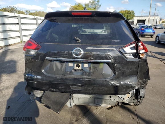 2020 Nissan Rogue SV with VIN JN8AT2MV2LW117436, listed as a Copart auction lot 43314135 with 71,822 mi miles and Non Repairable. Bid and sale history available at carsss.com. Image 6.