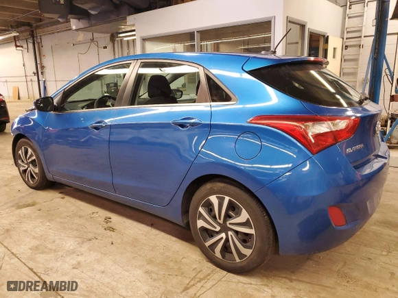 2017 Hyundai Elantra GT with VIN KMHD35LH7HU382115, listed as a Copart auction lot 85430984 with 63,366 mi miles and Salvage Title. Bid and sale history available at carsss.com. Image 2.