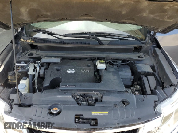 2014 Nissan Pathfinder Platinum with VIN 5N1AR2MNXEC652170, listed as a Copart auction lot 54186825 with 186,377 mi miles and Salvage title. Bid and sale history available at DreamBid. Image 12.