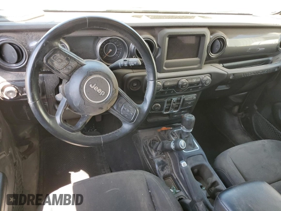 2022 Jeep Wrangler Unlimited Sport S with VIN 1C4HJXDG7NW119880, listed as a Copart auction lot 61948555 with 31,381 mi miles and Salvage title. Bid and sale history available at DreamBid. Image 8.