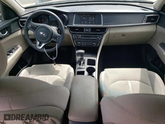 2018 Kia Optima LX with VIN 5XXGT4L31JG229497, listed as a Copart auction lot 57469045 with 119,629 mi miles and Salvage title. Bid and sale history available at DreamBid. Image 8.