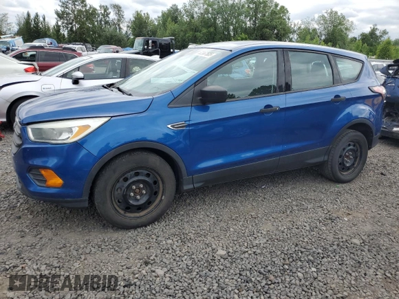 2017 Ford Escape S with VIN 1FMCU0F75HUB80095, listed as a Copart auction lot 62967505 with 120,334 mi miles and Clean title. Bid and sale history available at DreamBid. Image 1.