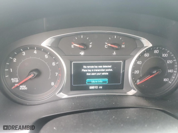 2018 Chevrolet Traverse LT Leather with VIN 1GNERHKW4JJ244765, listed as a Copart auction lot 47483235 with 99,610 mi miles and Salvage Title. Bid and sale history available at carsss.com. Image 9.