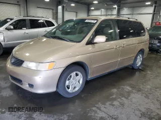 2000 Honda Odyssey EX z VIN 2HKRL1875YH611548, wystawiony jako Copart lot #56593275 z przebiegiem 191 533 mil mil oraz Szkoda całkowita • Salvage title. Historia ofert i sprzedaży dostępna na DreamBid. Obrazek 1.