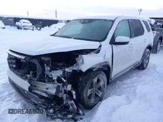 2023 Honda Pilot EX-L z VIN 5FNYG1H44PB046373, wystawiony jako Copart lot #84828454 z przebiegiem Nie podano mil oraz Szkoda całkowita • Salvage title. Historia ofert i sprzedaży dostępna na DreamBid. Obrazek 1.