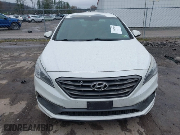 2016 Hyundai Sonata Sport with VIN 5NPE34AF5GH349871, listed as a IAAI auction lot 41962910 with 86,978 mi miles and . Bid and sale history available at DreamBid. Image 12.