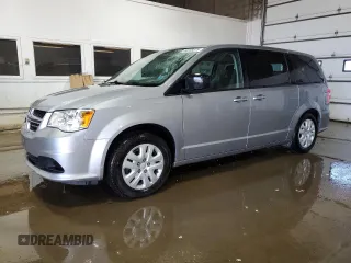2018 Dodge Grand Caravan SE Plus with VIN 2C4RDGBG0JR254703, listed as a Copart auction lot 52235875 with 96,522 mi miles and Clean Title. Bid and sale history available at DreamBid. Image 1.