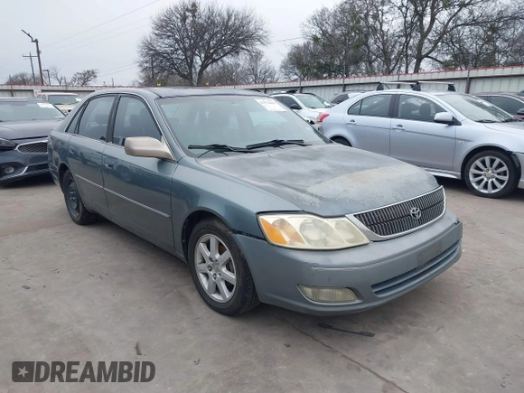 2002 Toyota Avalon XL with VIN 4T1BF28BX2U262186, listed as a IAAI auction lot 41572610 with 164,899 mi miles and . Bid and sale history available at DreamBid. Image 1.