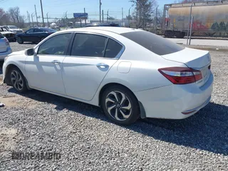 2016 Honda Accord Sedan EX with VIN 1HGCR2F72GA087215, listed as a IAAI auction lot 41807421 with 129,220 mi miles. Bid and sale history available at carsss.com. Image 3.