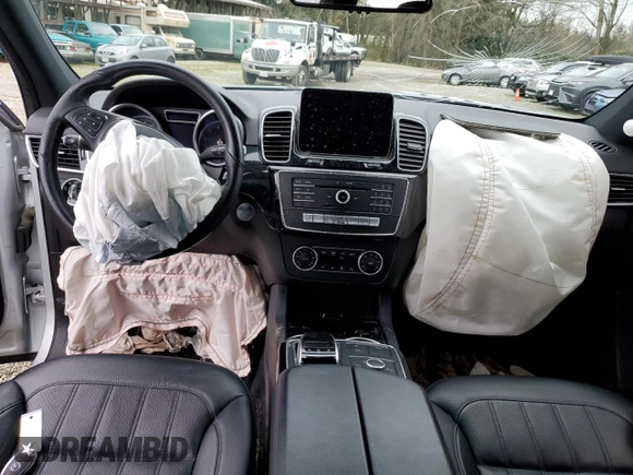 2018 Mercedes-Benz GLE 350 with VIN 4JGDA5HB2JB050580, listed as a Copart auction lot 79615464 with Not Provided miles and Salvage Title. Bid and sale history available at DreamBid. Image 8.