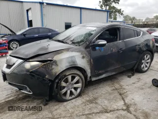 2010 Acura ZDX Tech Pkg with VIN 2HNYB1H42AH502476, listed as a Copart auction lot 59236973 with Not Provided miles and Salvage Title. Bid and sale history available at carsss.com. Image 1.