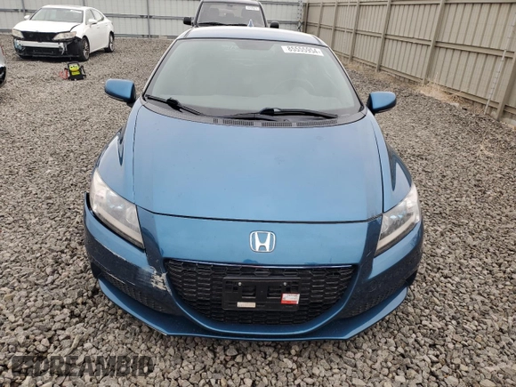 2014 Honda CR-Z with VIN JHMZF1C44ES001432, listed as a Copart auction lot 85555954 with 41,763 mi miles and Salvage Title. Bid and sale history available at carsss.com. Image 5.