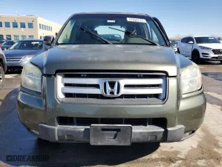 2006 Honda Pilot EX-L with VIN 5FNYF28516B047058, listed as a Copart auction lot 47666375 with 166,349 mi miles and Salvage Title. Bid and sale history available at carsss.com. Image 5.