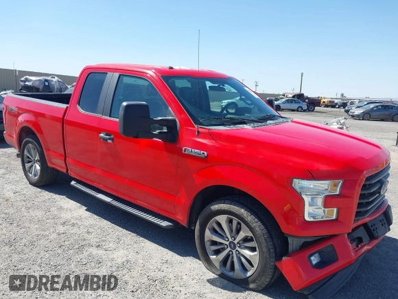 2017 Ford F-150 XL z VIN 1FTEX1CP4HKC74446, wystawiony jako IAAI lot #42331175 z przebiegiem 108 705 mil mil oraz . Historia ofert i sprzedaży dostępna na DreamBid. Obrazek 1.