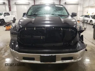 2018 Ram 1500 Big Horn with VIN 1C6RR7GG9JS307284, listed as a Copart auction lot 52587435 with 104,823 mi miles and Salvage title. Bid and sale history available at DreamBid. Image 5.