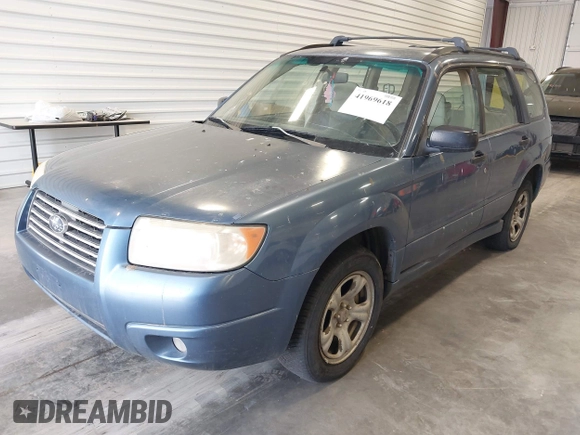 2007 Subaru Forester X with VIN JF1SG63697H705954, listed as a IAAI auction lot 41969618 with 263,165 mi miles. Bid and sale history available at carsss.com. Image 2.