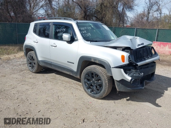 2017 Jeep Renegade Altitude with VIN ZACCJBBH5HPF52639, listed as a IAAI auction lot 41810491 with 86,486 mi miles and . Bid and sale history available at DreamBid. Image 1.