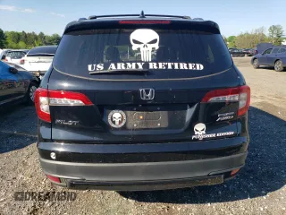 2021 Honda Pilot Special Edition with VIN 5FNYF6H26MB077053, listed as a Copart auction lot 55793135 with 83,110 mi miles and Salvage title. Bid and sale history available at DreamBid. Image 6.