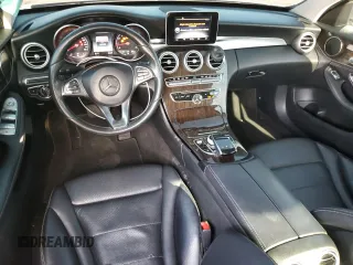 2015 Mercedes-Benz C-Class C 300 with VIN 55SWF4JB3FU069404, listed as a Copart auction lot 48879805 with 167,870 mi miles and Salvage Title. Bid and sale history available at carsss.com. Image 8.
