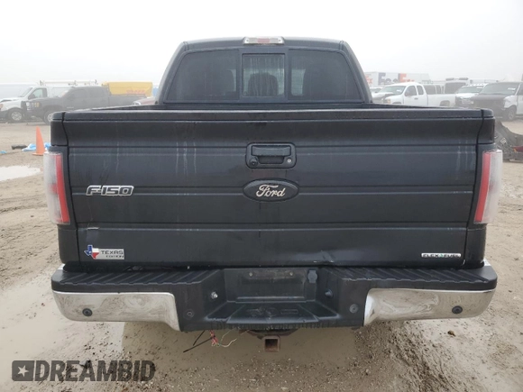 2012 Ford F-150 XL with VIN 1FTFW1CF1CKE31499, listed as a Copart auction lot 46225155 with 214,032 mi miles and Salvage Title. Bid and sale history available at carsss.com. Image 6.