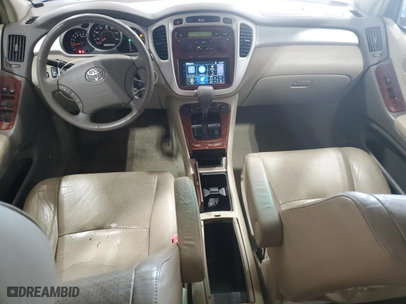 2004 Toyota Highlander with VIN JTEEP21A240013936, listed as a Copart auction lot 48365465 with 220,625 mi miles and Salvage Title. Bid and sale history available at carsss.com. Image 8.