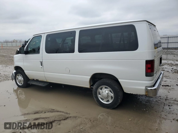 2012 Ford Econoline Passenger XL with VIN 1FBNE3BL1CDA99879, listed as a Copart auction lot 53492685 with 126,608 mi miles and Clean title. Bid and sale history available at DreamBid. Image 2.