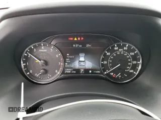 2024 Infiniti QX80 LUXE with VIN JN8AZ2AE4R9328082, listed as a Copart auction lot 45181285 with 27,999 mi miles and Salvage Title. Bid and sale history available at carsss.com. Image 9.