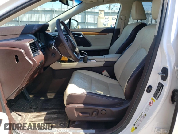 2016 Lexus RX 350 F Sport with VIN 2T2BZMCA4GC036196, listed as a Copart auction lot 52510585 with 163,114 mi miles and Clean Title. Bid and sale history available at carsss.com. Image 7.