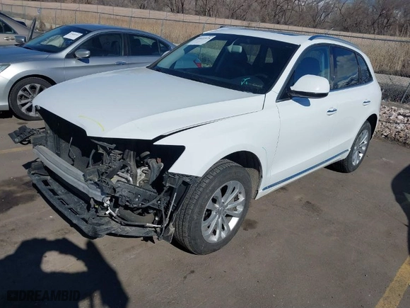 2016 Audi Q5 Premium with VIN WA1C2AFP5GA003167, listed as a IAAI auction lot 41641975 with 105,470 mi miles. Bid and sale history available at carsss.com. Image 2.