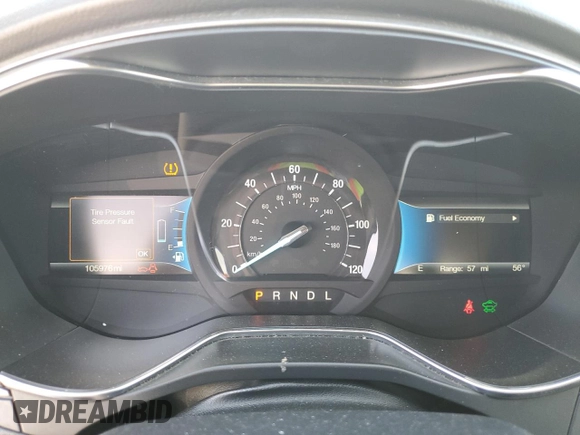2017 Ford Fusion Hybrid SE with VIN 3FA6P0LU0HR384609, listed as a Copart auction lot 49103125 with 105,976 mi miles and Salvage title. Bid and sale history available at DreamBid. Image 9.