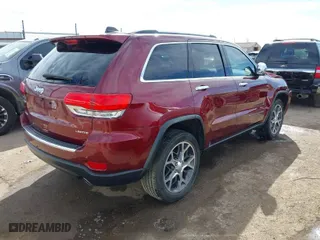 2019 Jeep Grand Cherokee Limited with VIN 1C4RJFBG8KC786522, listed as a IAAI auction lot 41481426 with 33,569 mi miles. Bid and sale history available at carsss.com. Image 4.