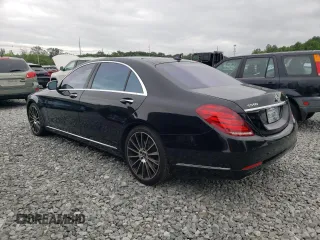 2014 Mercedes-Benz S 550 with VIN WDDUG8FB1EA028871, listed as a Copart auction lot 61131455 with 114,923 mi miles and Clean title. Bid and sale history available at DreamBid. Image 2.