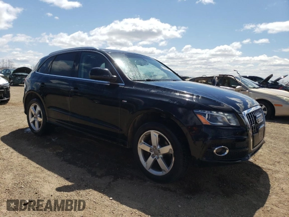 2011 Audi Q5 Premium Plus with VIN WA1DKAFP3BA042319, listed as a Copart auction lot 52909495 with 136,866 mi miles and Salvage title. Bid and sale history available at DreamBid. Image 4.