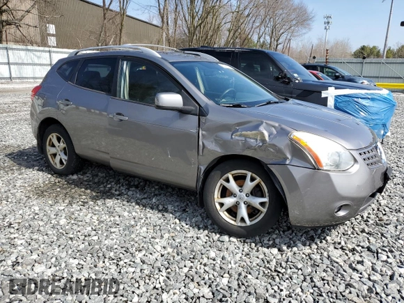 2008 Nissan Rogue S with VIN JN8AS58VX8W115780, listed as a Copart auction lot 52739375 with 171,609 mi miles and Clean Title. Bid and sale history available at DreamBid. Image 4.