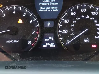 2008 Lexus LS 460 with VIN JTHBL46F485070620, listed as a IAAI auction lot 40529145 with 135,030 mi miles. Bid and sale history available at carsss.com. Image 15.