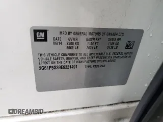 2014 Cadillac XTS Premium z VIN 2G61P5S39E9321491, wystawiony jako Copart lot #48762365 z przebiegiem 117 681 mil mil oraz Szkoda całkowita • Salvage title. Historia ofert i sprzedaży dostępna na DreamBid. Obrazek 12.