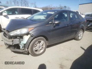 2017 Ford Fiesta SE with VIN 3FADP4BJ5HM112446, listed as a Copart auction lot 47200165 with 102,151 mi miles and Salvage Title. Bid and sale history available at carsss.com. Image 1.
