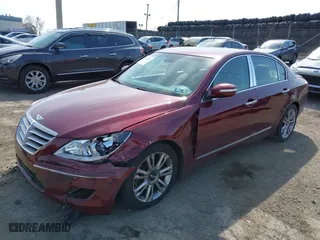 2011 Hyundai Genesis with VIN KMHGC4DF2BU124838, listed as a IAAI auction lot 41792783 with NaN miles. Bid and sale history available at carsss.com. Image 22.