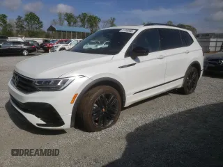 2022 Volkswagen Tiguan SE R-Line Black with VIN 3VVCB7AX8NM146180, listed as a Copart auction lot 51308985 with 49,198 mi miles and Salvage title. Bid and sale history available at DreamBid. Image 1.