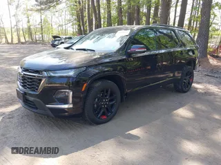 2023 Chevrolet Traverse Premier with VIN 1GNERKKW8PJ334863, listed as a IAAI auction lot 42060557 with 24,108 mi miles and . Bid and sale history available at DreamBid. Image 21.