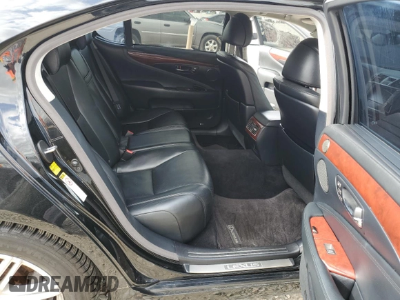 2012 Lexus LS z VIN JTHDU1EF0C5014821, wystawiony jako Copart lot #58344165 z przebiegiem 168 775 mil mil oraz Czysty tytuł • Clean title. Historia ofert i sprzedaży dostępna na DreamBid. Obrazek 10.