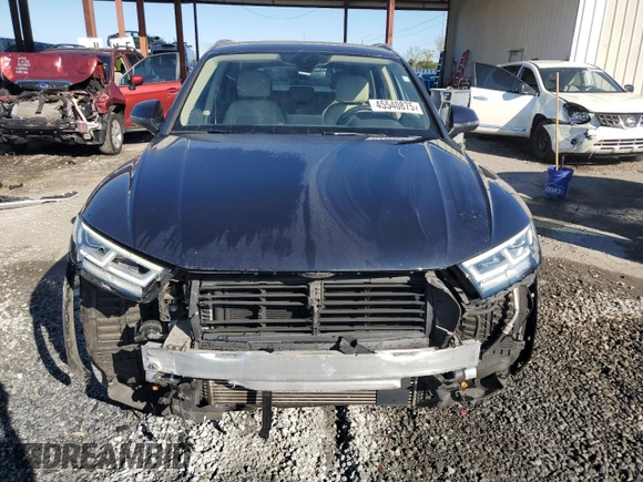 2018 Audi Q5 Premium Plus with VIN WA1BNAFY2J2022594, listed as a Copart auction lot 45540875 with 79,808 mi miles and Salvage Title. Bid and sale history available at carsss.com. Image 5.