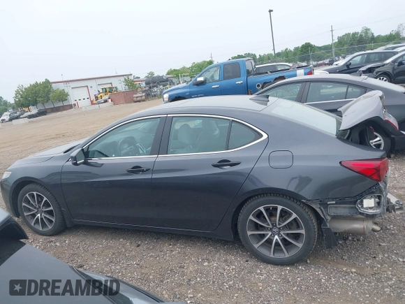 2015 Acura TLX Advance with VIN 19UUB3F72FA005092, listed as a IAAI auction lot 42508850 with 110,853 mi miles and . Bid and sale history available at DreamBid. Image 14.