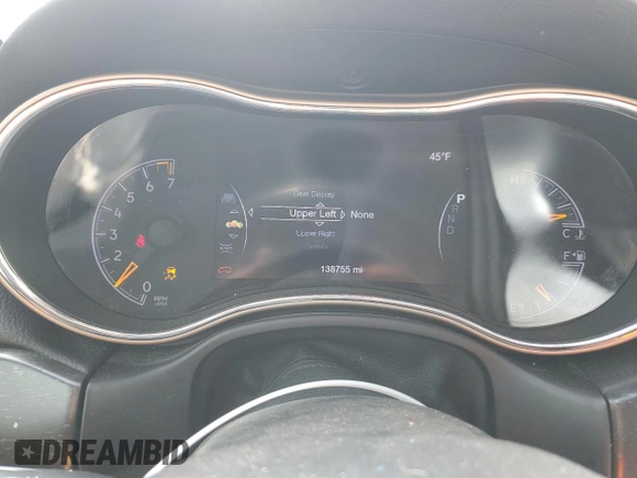 2017 Jeep Grand Cherokee Limited z VIN 1C4RJFBGXHC730641, wystawiony jako Copart lot #46364655 z przebiegiem 138 755 mil mil oraz Szkoda całkowita • Salvage title. Historia ofert i sprzedaży dostępna na DreamBid. Obrazek 9.