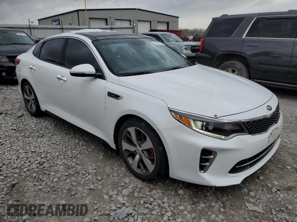 2016 Kia Optima SX Turbo with VIN 5XXGW4L28GG016926, listed as a Copart auction lot 51582135 with 69,646 mi miles and Salvage Title. Bid and sale history available at carsss.com. Image 4.